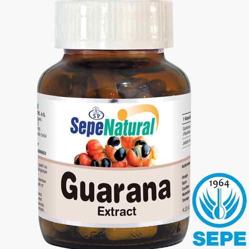 Guarana Extract Kapsül 90 x 380 mg Guarana Ekstresi