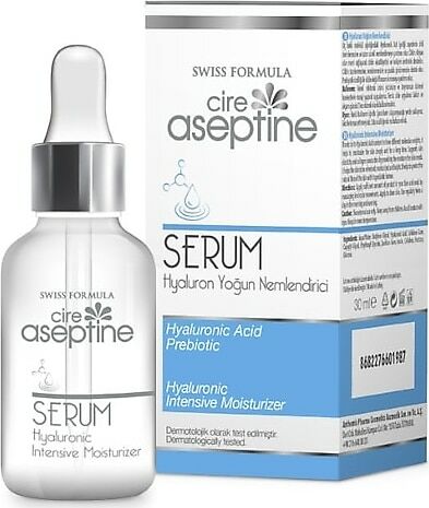 Cire Aseptine Yüz Serumu Hyaluron Yoğun Nemlendirici 30 ml