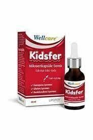 Wellcare Kidsfer Mikroenkapsüle Demir Damla 30ml