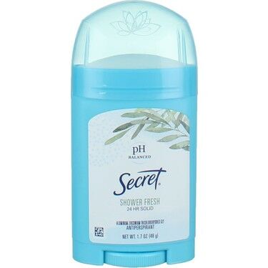 Secret Anti-Perspirant Deodorant Solid Shower Fresh 1,70 oz 48 gr