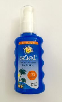 Süel Güneş Losyonu Spf30 100 ml