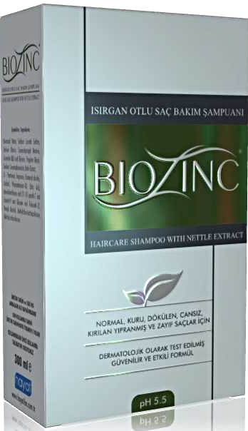 Biozinc Isırgan Otlu Bakım Şampuanı 300 ml