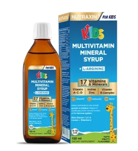 Nutraxin Kids Multivitamin Mineral Şurup 150 ml