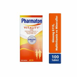 SKT:05/2024 Pharmaton Vitality 100 Tablet