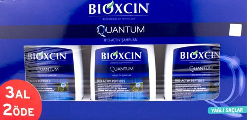Bioxcin Quantum Yağlı Saçlar İçin Şampuan 300 ml - 3 Al 2 Öde (119,80 TL Etiketli)