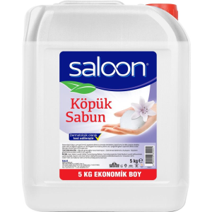 Saloon Köpük Sabun Şeffaf Floral 20 L