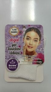 Derma Natural Bambu Yüz Temizleme Eldiveni