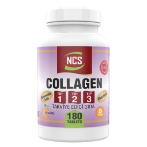 Ncs Collagen Tip 1-2-3 Hyaluronik Asit Glutatyon 180 Tablet