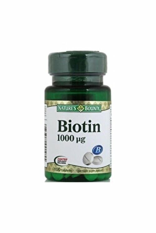 Nature's Bounty Biotin 1000 mcg 100 Tablet