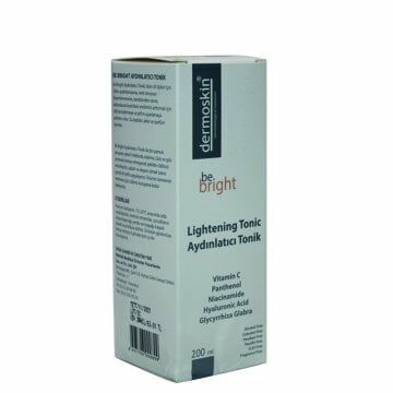 (KUTU HASARLI) Dermoskin Be Bright Aydınlatıcı Tonik 200ml