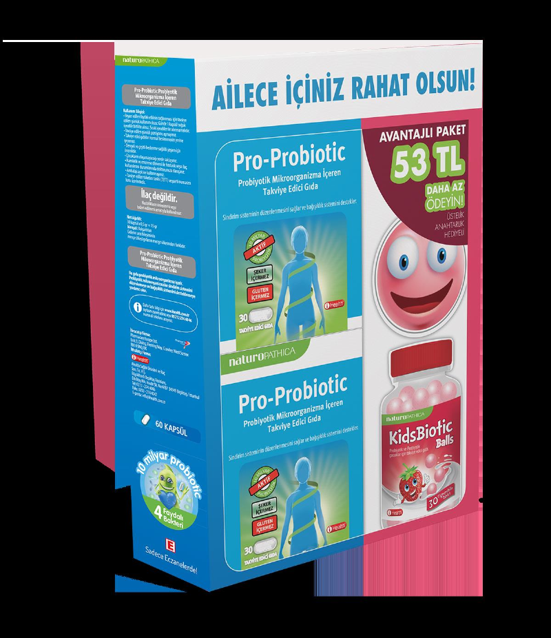 Pro Probiotic ve Kidsbiotic Balls Kofre Paket
