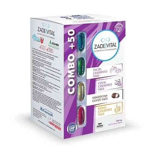 Zade Vital Combo 120 Li Kapsul+50