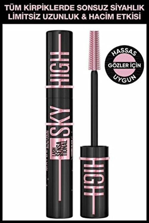 Maybelline New York Lash Sensational Sky High Cosmic Black Maskara