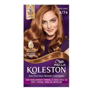 Koleston Kit Saç Boyası 8/74 Gizemli Kahve