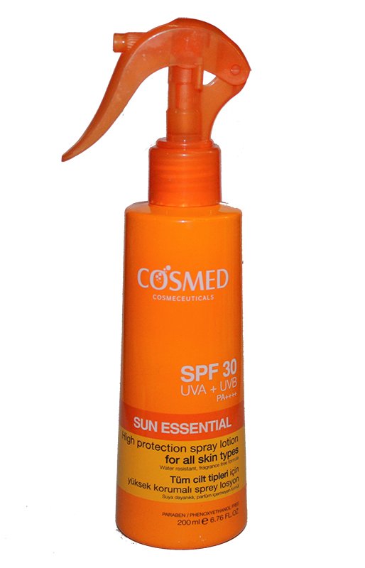 Cosmed Sun Essentıal Spf 30 Yüksek Korumalı Sprey Losyon 200ml