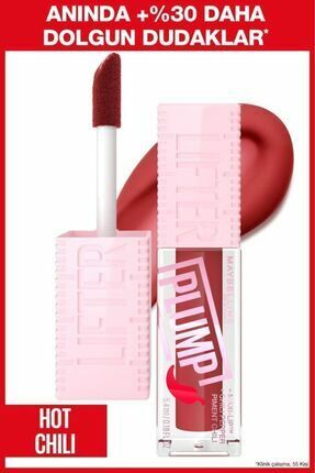 Maybelline New York Lifter Plump Dudak Parlatıcısı - Hot Chili 006