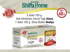 SHİFFA HOME HİNDİSTAN CEVİZİ YAĞI + SHEA BUTTER 3 AL 2 ÖDE KAMPANYA