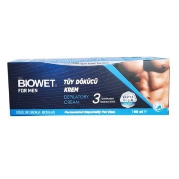 Biowet For Men Tüy Dökücü Krem 100 Ml