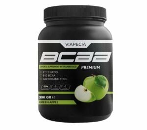 Viapecia Bcaa Yeşil Elma Aromalı Aminoasit 390 gr + Viapecia Pro Menmax 90 Kapsül Hediye