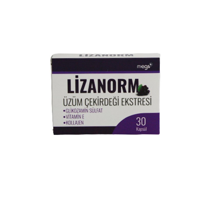 Lizanorm Üzüm Çekirdeği Ekstresi 30 Kapsül