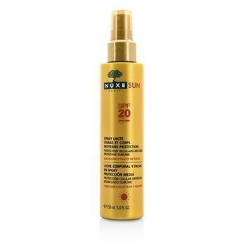 Nuxe Sun Güneş Koruyucu Yüz ve Vücut Sütü Sprey Spf20 150ml