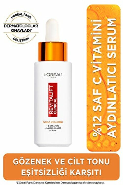 L'Oreal Paris Revitalift Clinical %12 Saf C Vitamini Aydınlatıcı Serum 30 ml