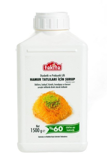 Takita Hamur Tatlıları Şurubu Sukralozlu 1500gr