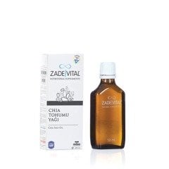 Zade Vital Chia Tohumu Yaği 50 Ml