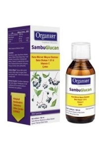 Organier Sambuglukan Şurup 120ml