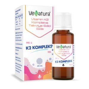 (KUTU HASARLI) Venatura Vitamin K2 Kompleks 20 ml Damla
