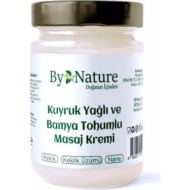 Bynature Kuyruk Yağlı & Bamya Tohumlu Masaj Kremi 100 ml