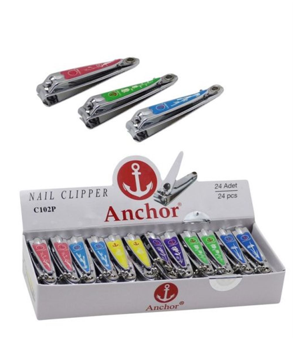 Anchor C102P Küçük Tırnak Makası Renkli