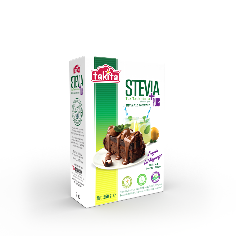 Takita Stevia Toz Tatlandırıcı +Plus 250gr