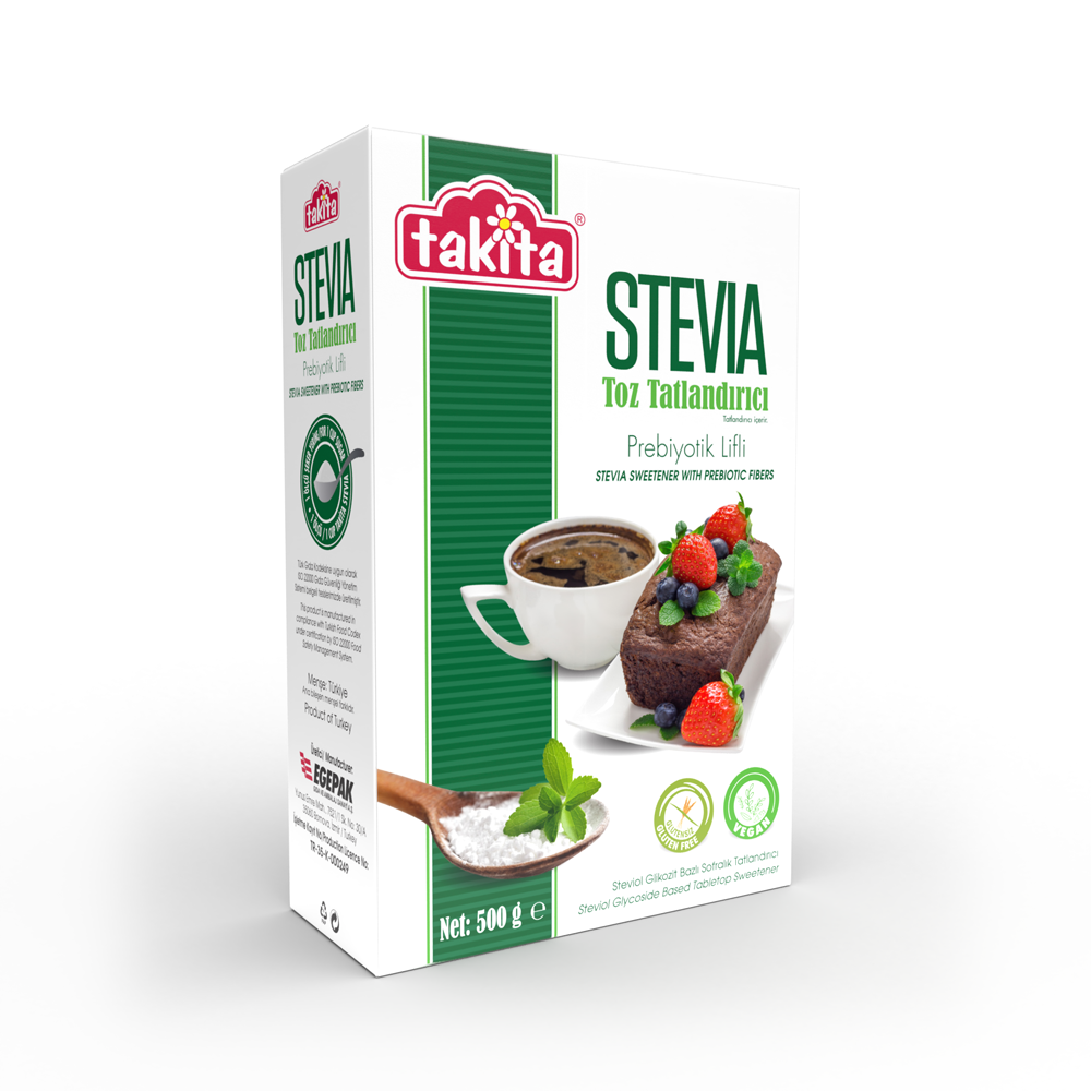Takita Stevia Prebiyotik Lifli Tatlandırıcı 500gr