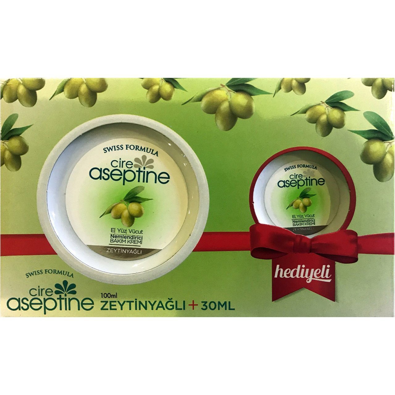 Cire Aseptine Zeytinyağlı Bakım Kremi 100ml + 30ml Hediye