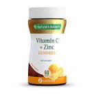 Natures Bounty Vitamin C + Zinc 60 Gummies