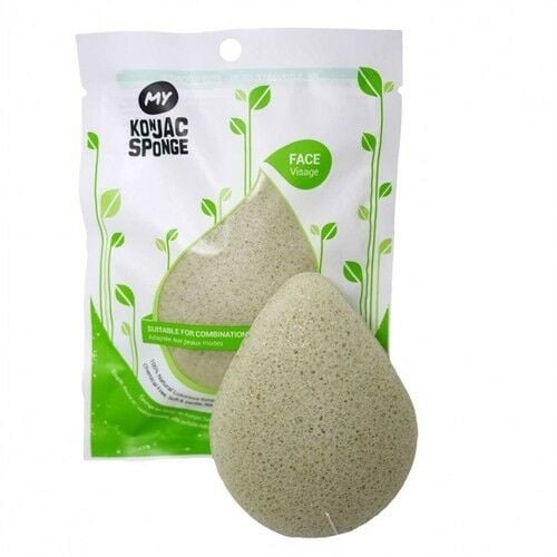 My Konjac Sponge Yağlı & Sivilceli Ciltler Temizleme Süngeri