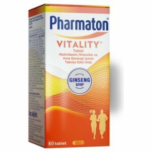 (KUTU HASARLI) Pharmaton Vitality 60 Tablet