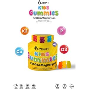 Atavit Kids D3 K2 Magnezyum 60 Gummies