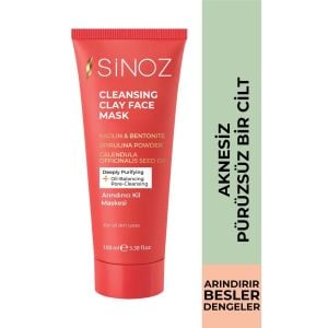 Sinoz Arındırıcı Kil Maskesi 100 ml