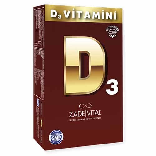 Zade Vital D Vitamini Blister 30 Yumuşak Kapsül