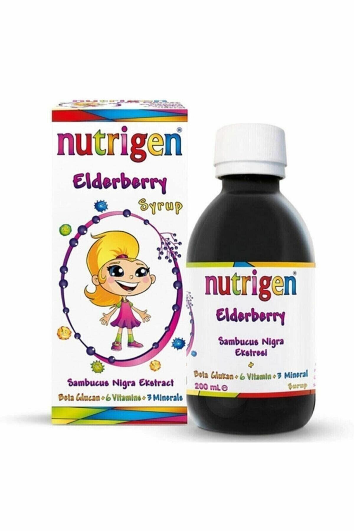 Nutrigen Elderberry Kara Mürver Beta Glukan Bal Şurup 200 ml - Aquas Enerjetik Day Cream SPF15 75 ml Hediyeli