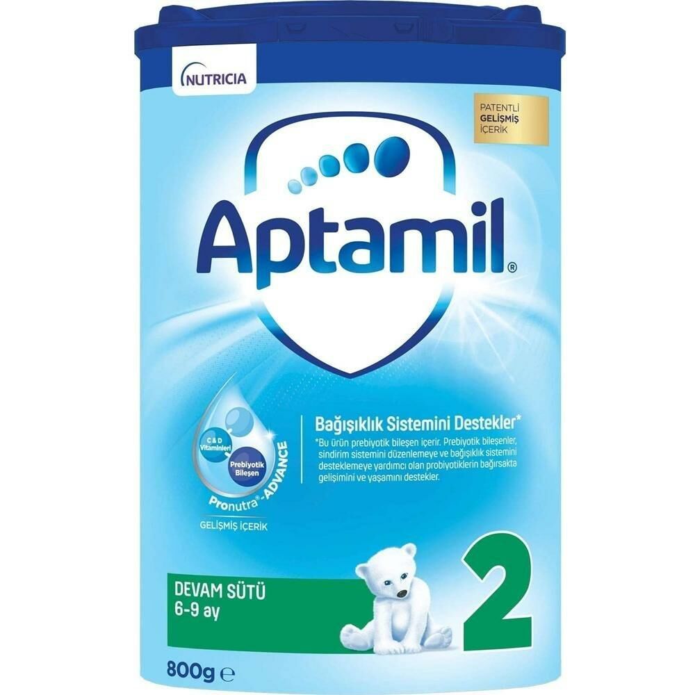 Aptamil Milupa 2 Devam Sütü 6-9 Ay 800 gr + 250 gr