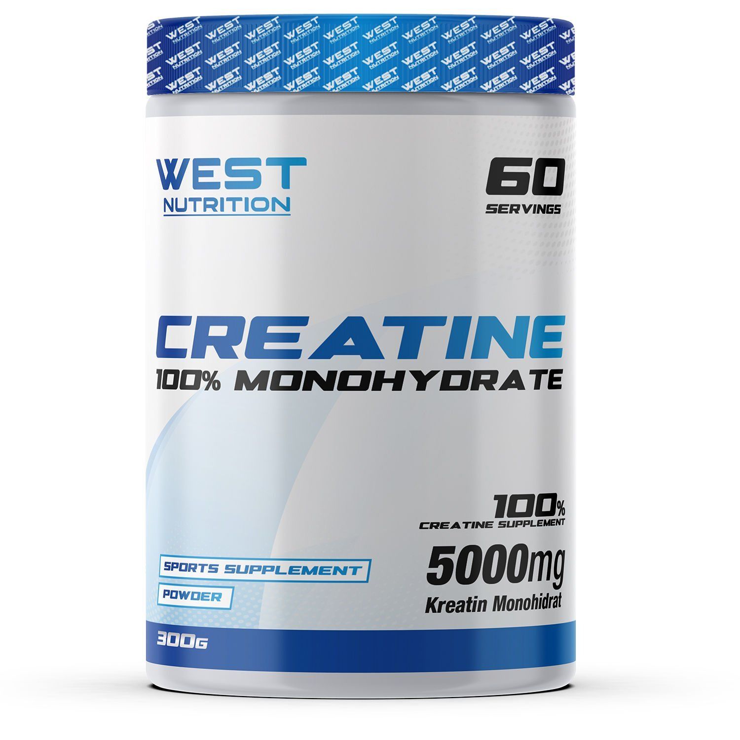 West Nutrition Kreatin Monohidrat 300 gr 60 Servis Aromasız