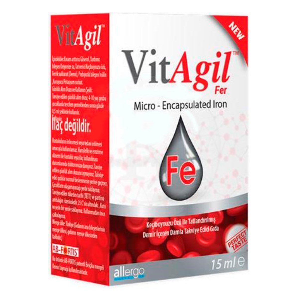 Vitagil Fer 15 Ml Demir Damla 