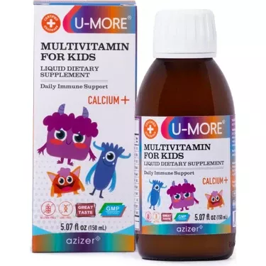 U-More Multivitamin ve Kalsiyumlu Çocuk Şurubu 150 ml