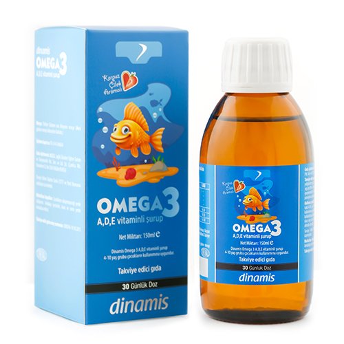 DINAMIS OMEGA 3 A D E VITAMINLI SURUP