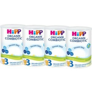 Hipp 3 Organik Combiotic Devam Sütü 350 gr - 4 Adet