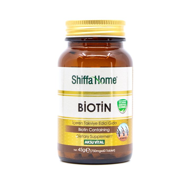 Biotin 60 Tablet 750 mg