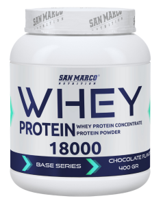 Sanmarco Nutrition Whey Protein Tozu Base Serisi Çikolata Aromalı 400 gr